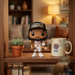 New York Knicks Jalen Brunson 2026 Finals MVP Champions Funko Pop