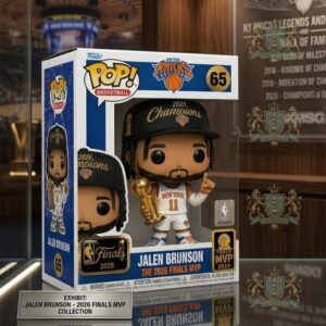 New York Knicks Jalen Brunson 2026 Finals MVP Champions Funko Pop
