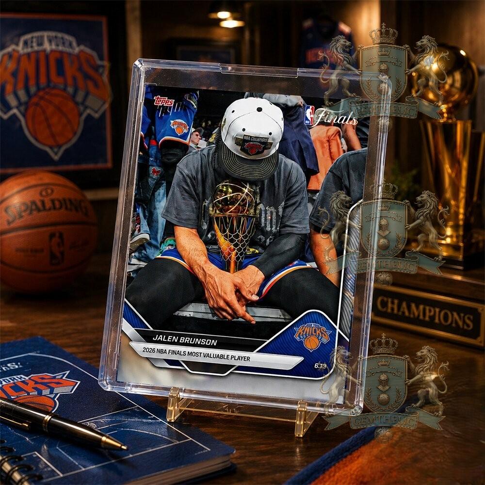 New York Knicks Jalen Brunson 2026 NBA Finals Most Sports Card