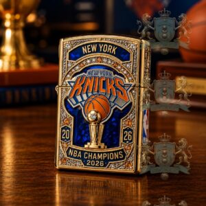 New York Knicks NBA Champions 2026 Championship Zippo Lighter