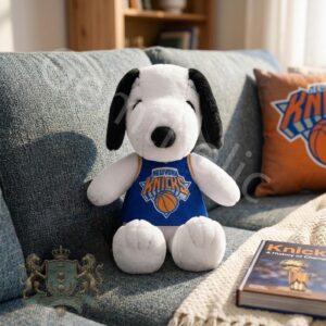 New York Knicks Snoopy 2026 NBA Champions Plush Toy