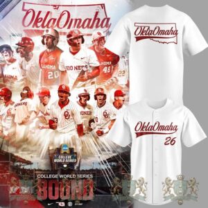 Oklahoma Sooners OklaOmaha College World Series T-Shirt