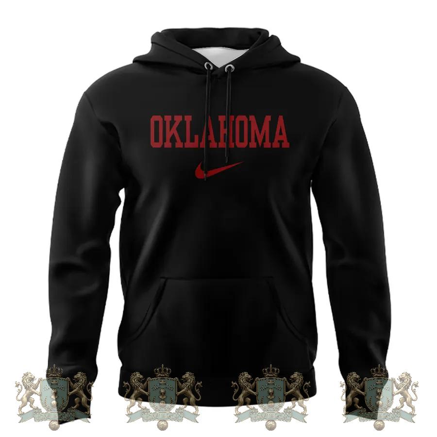 Oklahoma Sooners Play Like a Champion Hoodie - Detail View