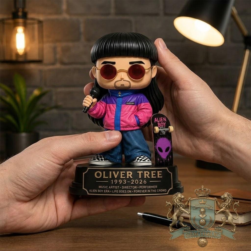 Oliver Tree Memorial 1993-2026 Alien Boy Era Collectible Figurine