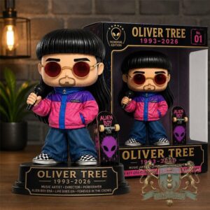 Oliver Tree Memorial  1993-2026 Alien Boy Era Collectible Figurine