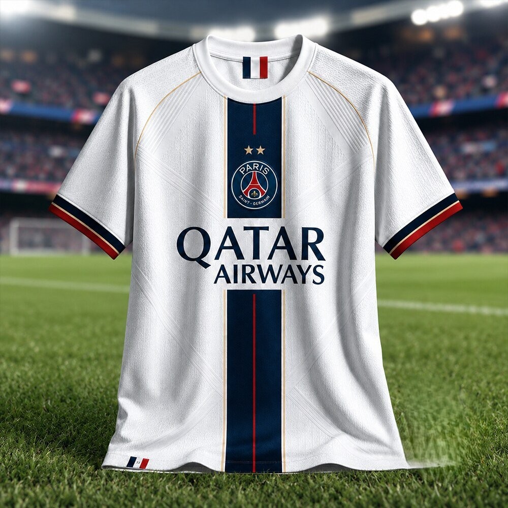 Paris Saint-Germain 2022-2023 Away Kit Football Jersey - Front View