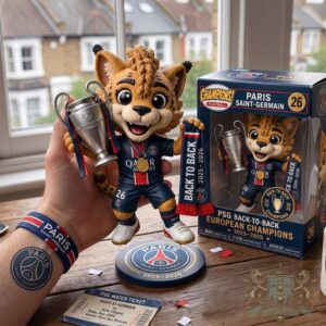 Paris Saint Germain Back to Back European Champions 2025-2026 Funko Pop