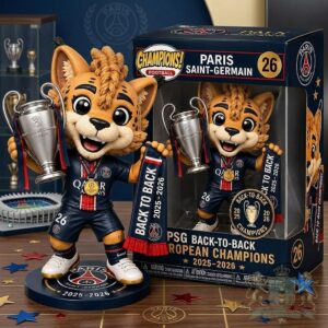 Paris Saint Germain Back to Back European Champions 2025-2026 Funko Pop