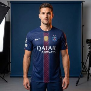 Paris Saint-Germain F.C. Back 2 Back Champions D'Europe 26 T-Shirt