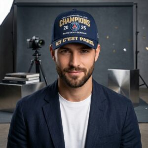 Paris Saint-Germain UEFA Champions League 2026 Champions Baseball Cap