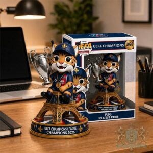 Paris Saint Germain UEFA Champions League 2026 Figurine