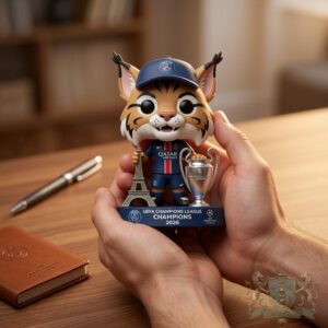 Paris Saint Germain UEFA Champions League 2026 Figurine