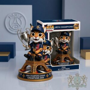 Paris Saint Germain UEFA Champions League 2026 Figurine