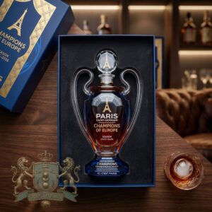 Paris Saint Germain UEFA Champions League Champions of Europe Season Whisky Decanter