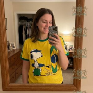 Peanuts Snoopy FIFA World Cup 2026 Brazil T-Shirt 