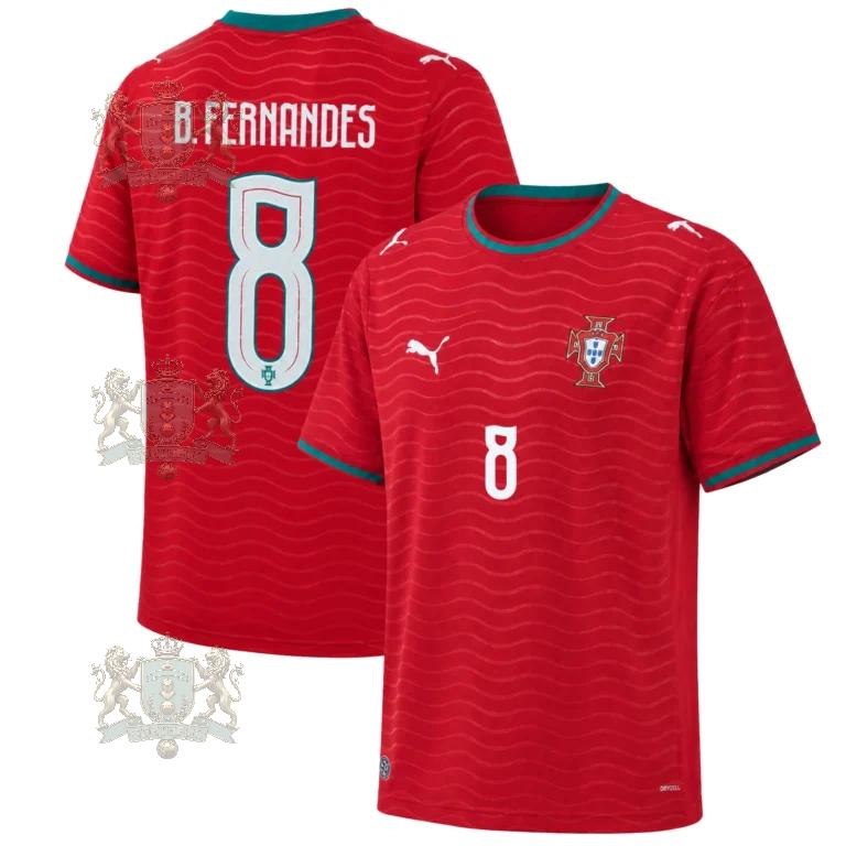 Portugal National Football Team World Cup 2026 #8 Soccer Jersey - Front View