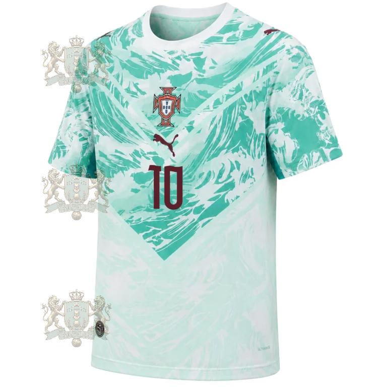 Portugal National Football Team World Cup 2026 10 Jersey - Front View