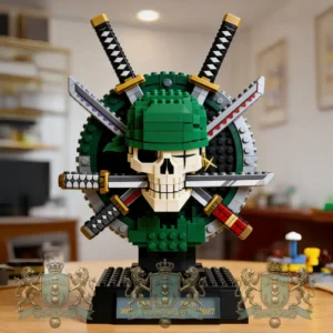 Roronoa Zoro 30th Anniversary Building Blocks Set