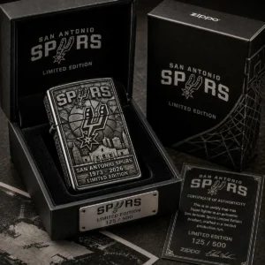 San Antonio Spurs 1973 - 2026 Zippo Lighter