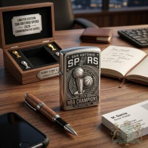 San Antonio Spurs 2026 NBA Champions Zippo