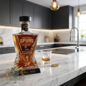 San Antonio Spurs 2026 Champions Back to the Finals Whiskey Decanter