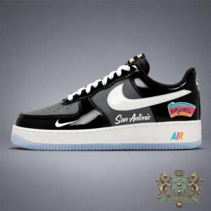 San Antonio Spurs Fiesta Colorway Custom Nike Air Force 1