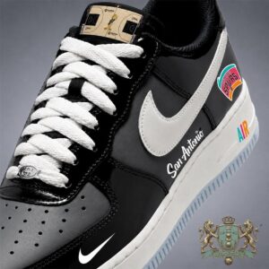 San Antonio Spurs Fiesta Colorway Custom Nike Air Force 1