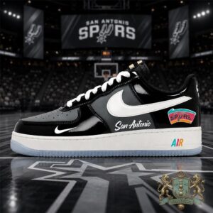 San Antonio Spurs Fiesta Colorway Custom Nike Air Force 1