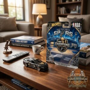 San Antonio Spurs NBA Champions 2025/2026 Hot Wheels Car
