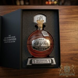San Antonio Spurs NBA Champions 2026 Whiskey Decanter