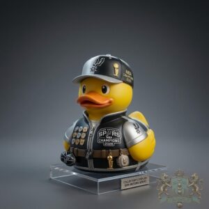 San Antonio Spurs NBA Champions 2026 Rubber Duck