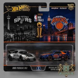 San Antonio Spurs New York Knicks 2026 NBA Finals Hot Wheels