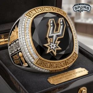 San Antonio Spurs Western Conference Champions 2026 Ring