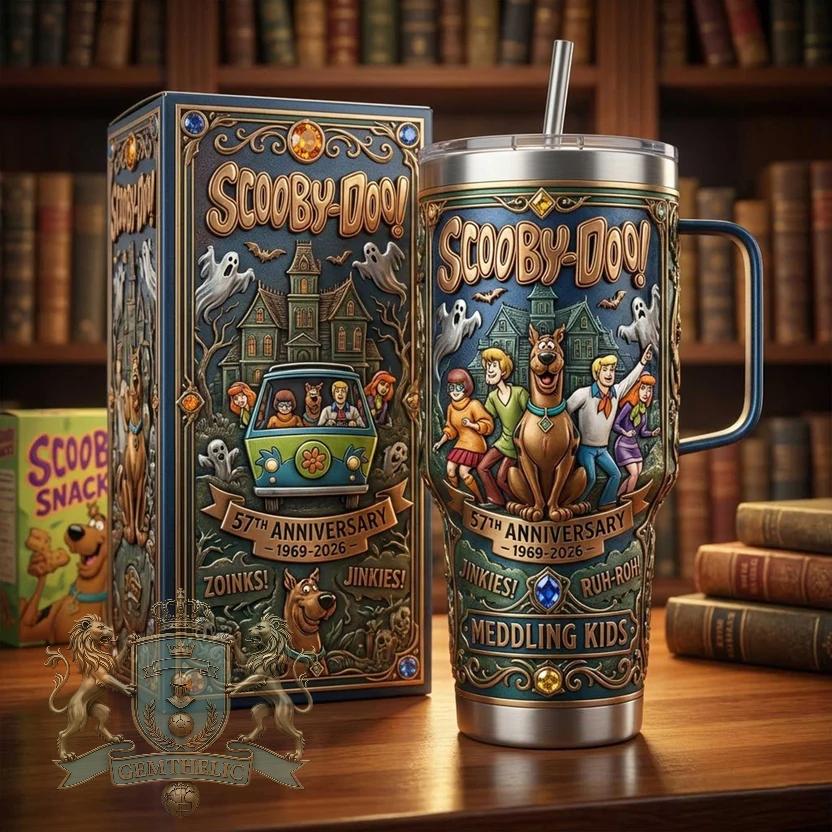 Scooby-Doo 57th Anniversary Tumbler - Front View