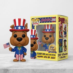 Scooby-Doo Uncle Sam Edition 250th Freedom Anniversary Funko Pop