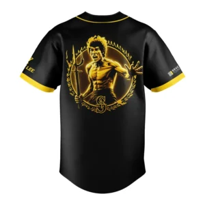 Seattle Mariners Bruce Lee Foundation Collaboration Baseball Jersey
