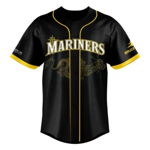 Seattle Mariners Bruce Lee Foundation Collaboration Baseball Jersey