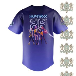 Seattle Mariners Netflix K-POP Demon Hunters Baseball Jersey