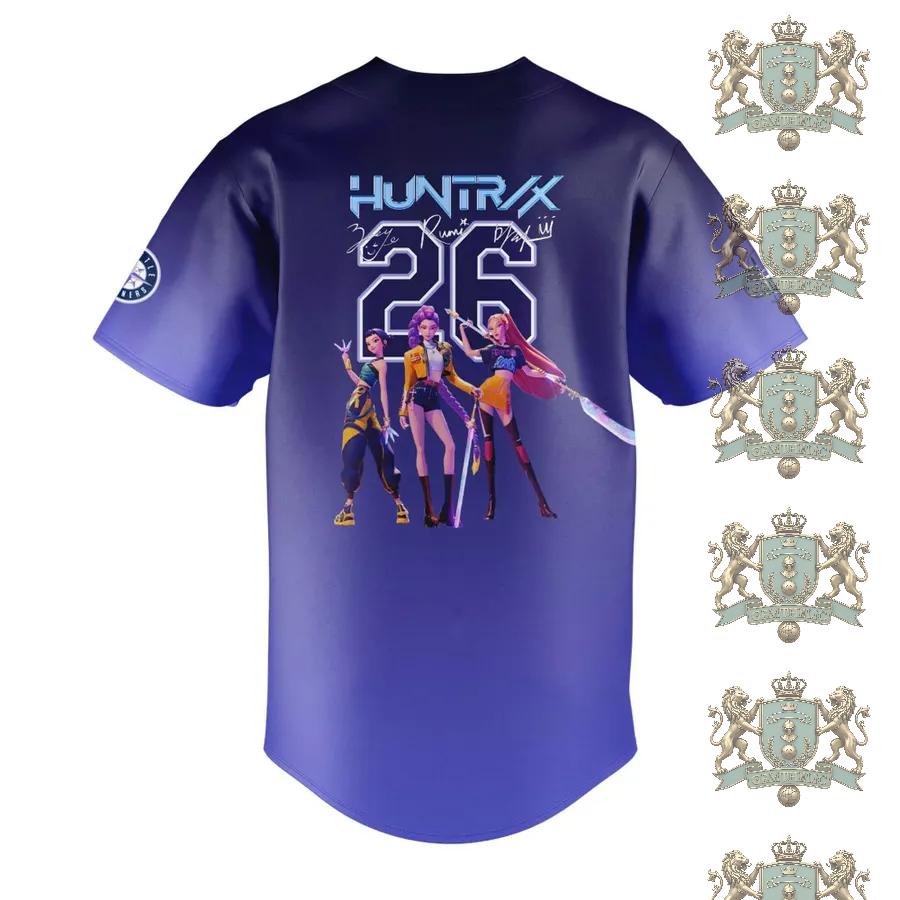 Seattle Mariners Netflix K-POP Demon Hunters Baseball Jersey