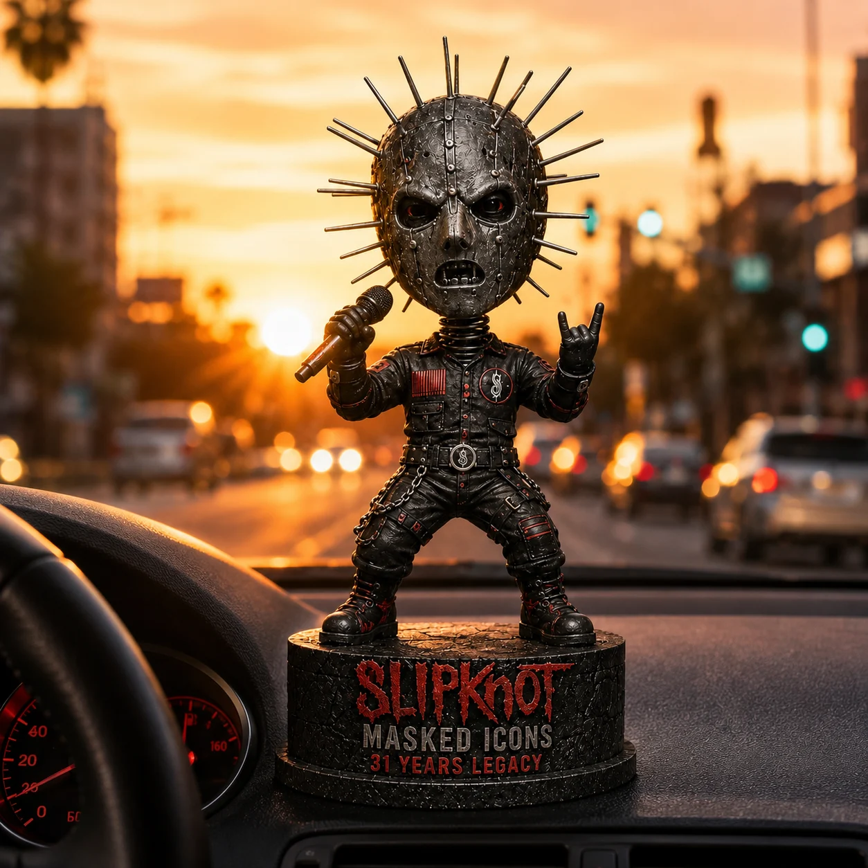 Slipknot Masked Icons 31 Years Legacy Collectible Figure - Detail View