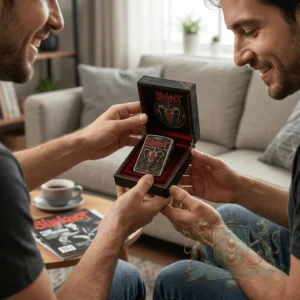 Slipknot Ram Skull Zippo Lighter