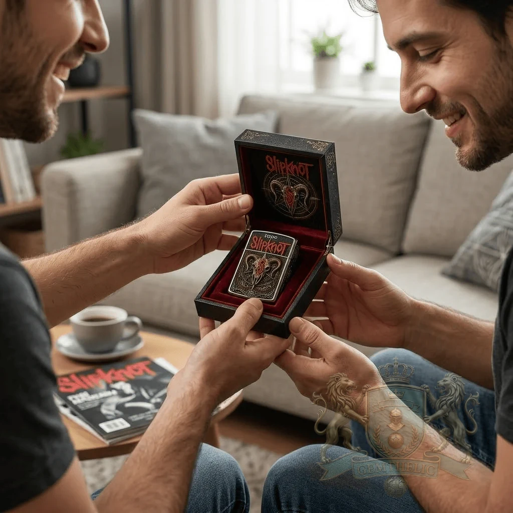 Slipknot Ram Skull Zippo Lighter