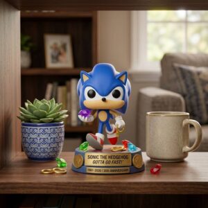Sonic The Hedgehog 35th Anniversary Gotta Go Fast Funko Pop