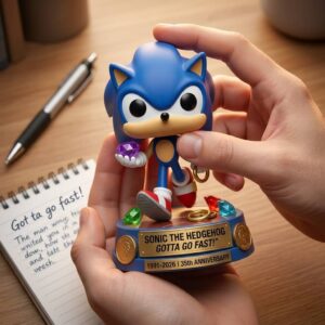 Sonic The Hedgehog 35th Anniversary Gotta Go Fast Funko Pop