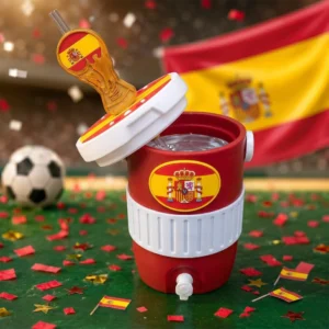 Spain National Flag Coat of Arms World Cup Tumbler