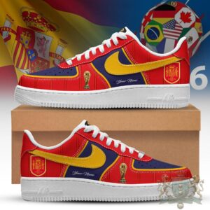 Spain National Football Team Personalized FIFA World Cup Air Force 1 