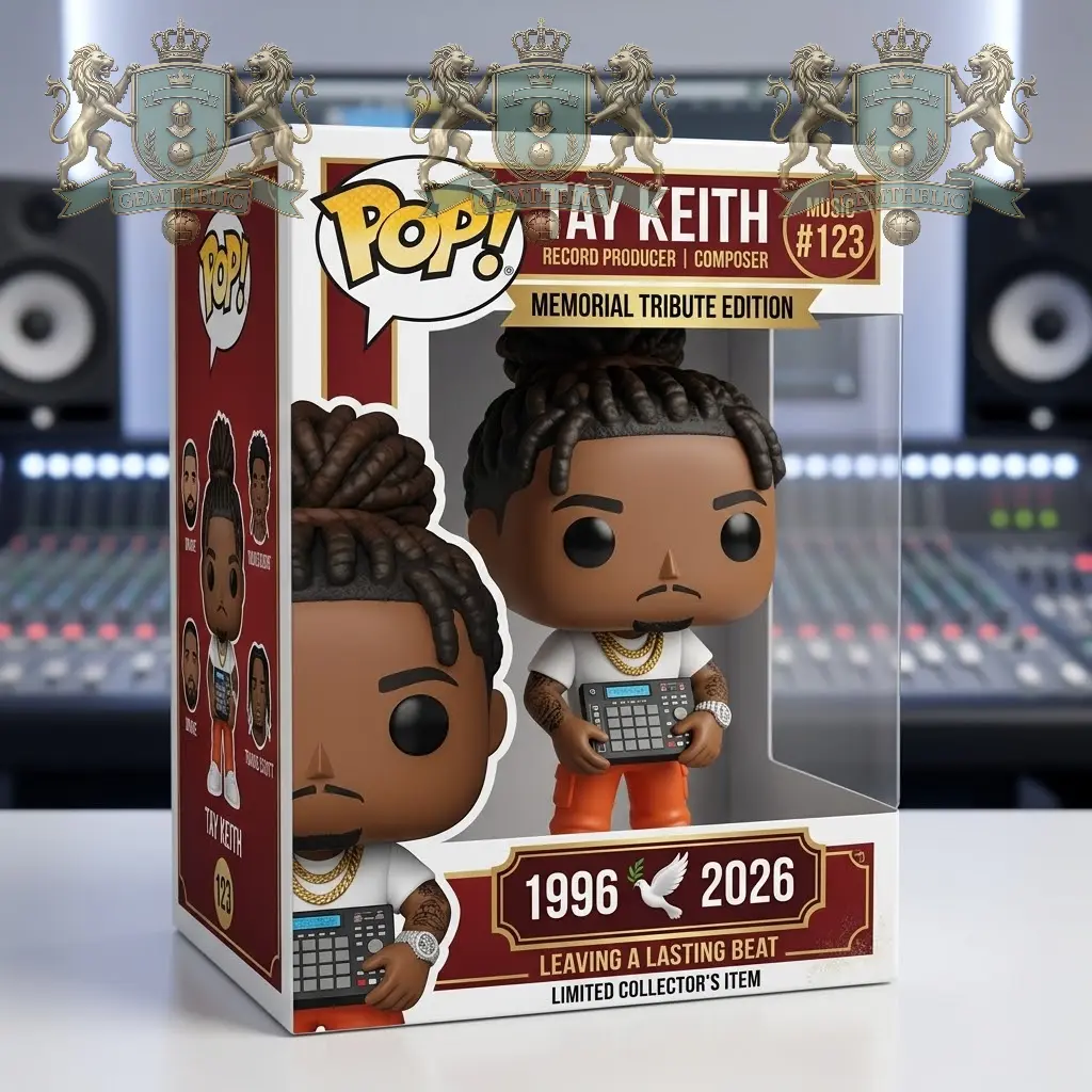 Tay Keith Memorial Tribute Vinyl Figure