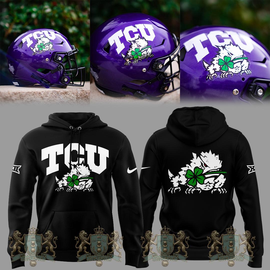 TCU Horned Frogs Aer Lingus College Football 2026 Hoodie - Detail View
