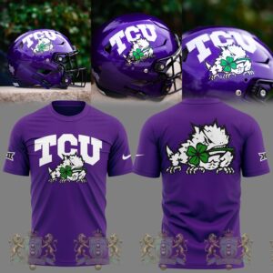 Texas Christian University Horned Frogs St. Patrick's Day T-Shirt