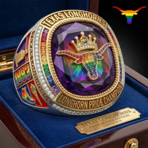 Texas Longhorns Pride Month Champion Championship Ring